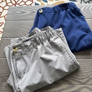2 Little Donkey Andy Shorts Men's XL Quick Dry Cargo Hiking Camping Gray Blue‎